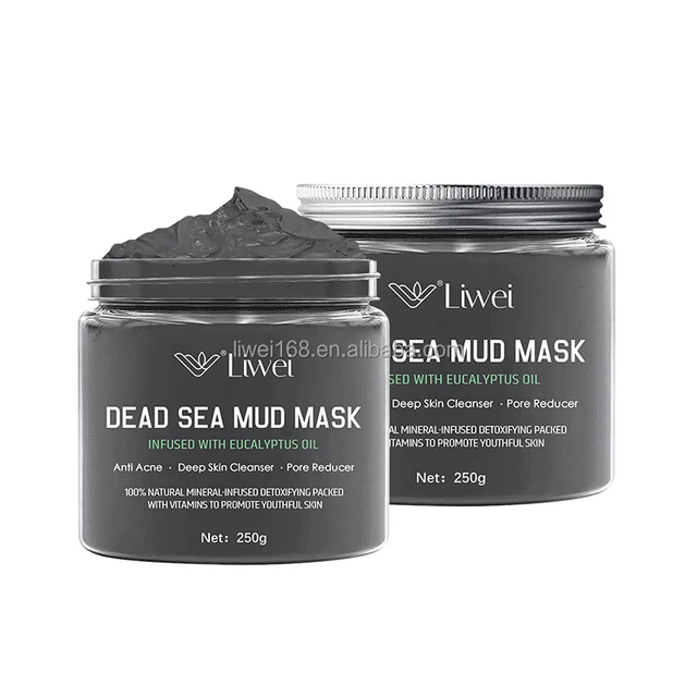 Hot Selling Face Deep Pore Cleansing Mud Clay Facial Mask Natural Facial Mud Mask Organic Mud Clay Mask
