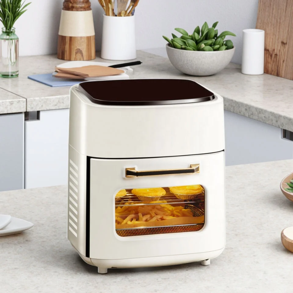 Visual Design 15L Large Capacity Air Fryer Healthy Oil-Free Air Fryer Large Capacity with See-Through Window