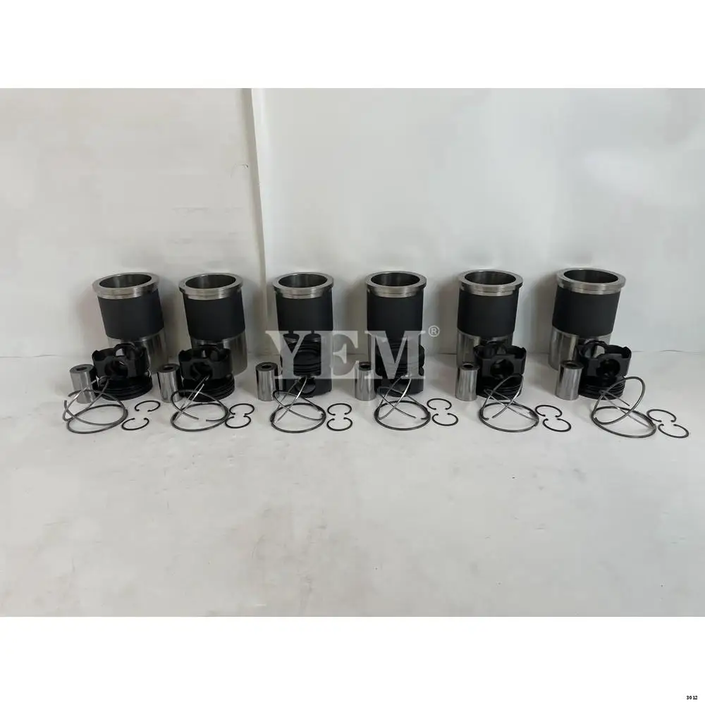 D936 Cylinder Liner Set With Engine Pistons Rings Liner for Liebherr