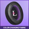 lambskin black+purple