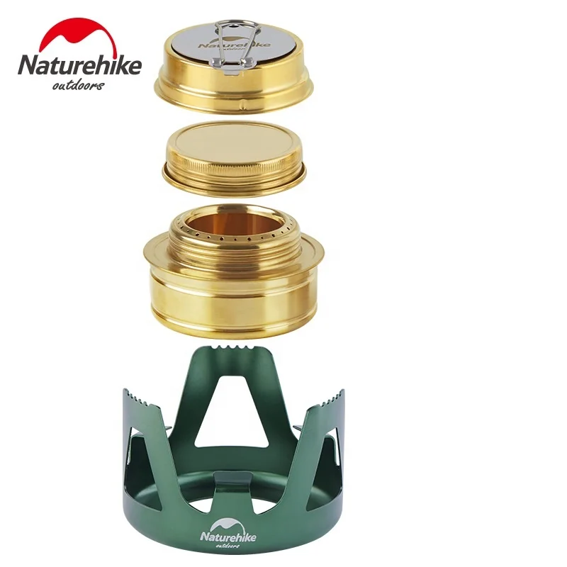 Naturehike Outdoor camp stoves accessories Portable Mini Spirit Burner Alcohol Stove Picnic solid fuel camping stove