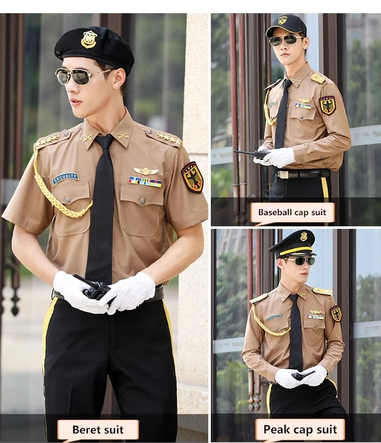 Custom New Design Guard Uniforms Security Work Wear
