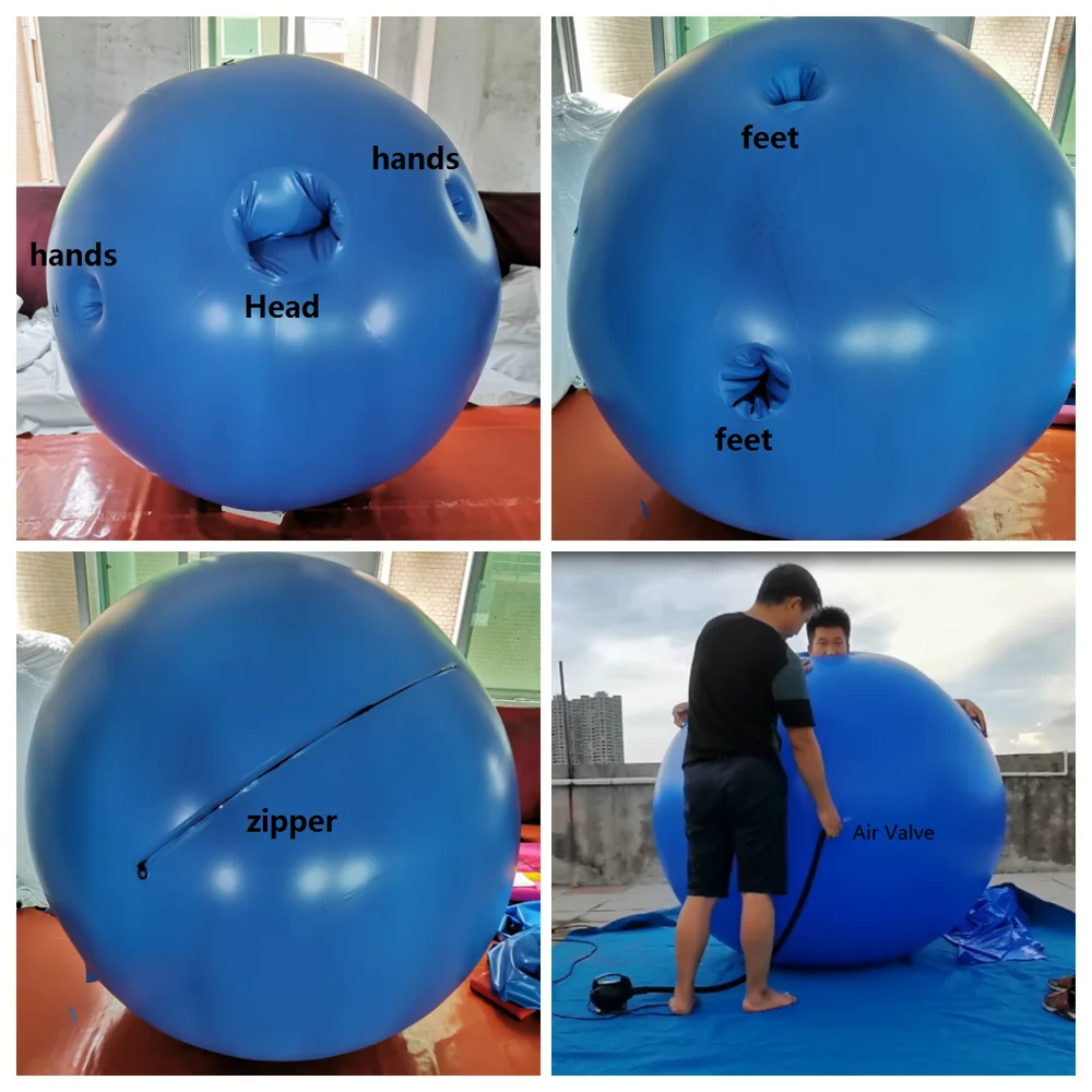 inflatable beach ball suit