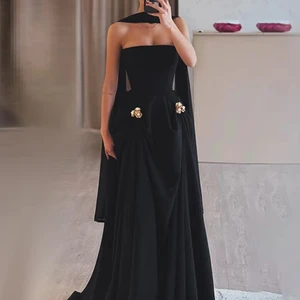European and American Elegant and Sophisticated Evening Gowns, 2025 Summer New Style Fitted Dress for Women