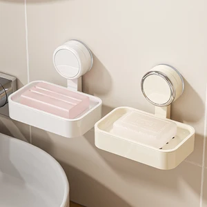 Single-Layer Plastic Simple Style Storage Box for Soaps Convenient and Space-Saving
