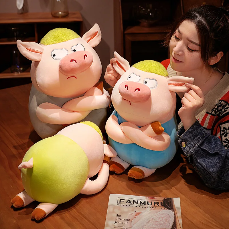 Funny 40cm Pig Plush Pillow - Perfect for Kids & Adults