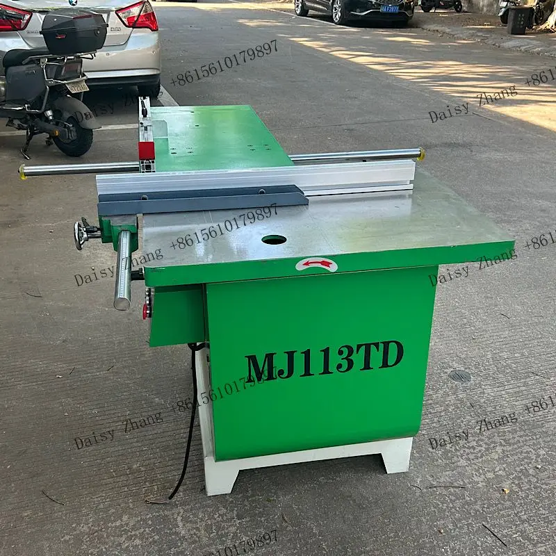 Mj113td Farm Woodworking Machinery Horizontal Circular Panel Saw Machine Vertical Multifunctional Cutting Wood Saw Machine