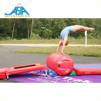 Rouleau De Gymnastique Gonflable En PVC - Barrel Pour Back Handspring Et Yoga - Pompe Incluse - Tailles 50cm à 90cm - Pour Débutants Et Pros