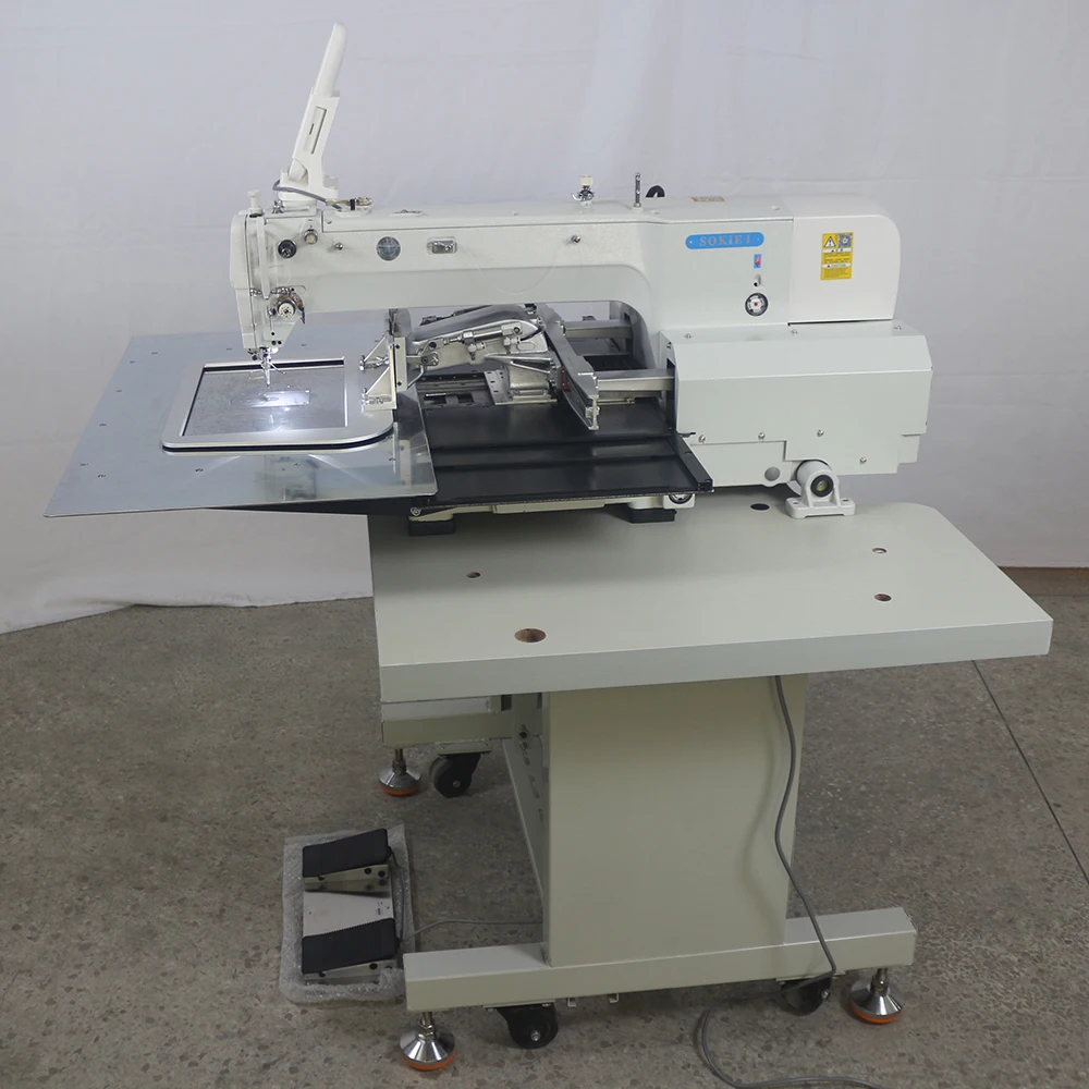 Bags Shoe Upper Programmed Automatic Pattern Making Sewing Machine