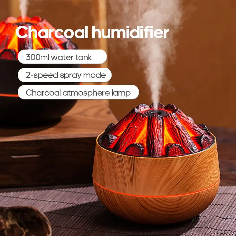 Большой портативный увлажнитель воздуха 300 мл