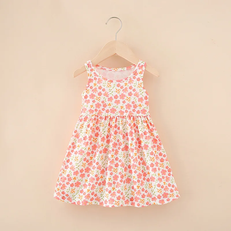 Green Horizon Toddler Kids Baby Girl Summer Princess Dress Sleeveless