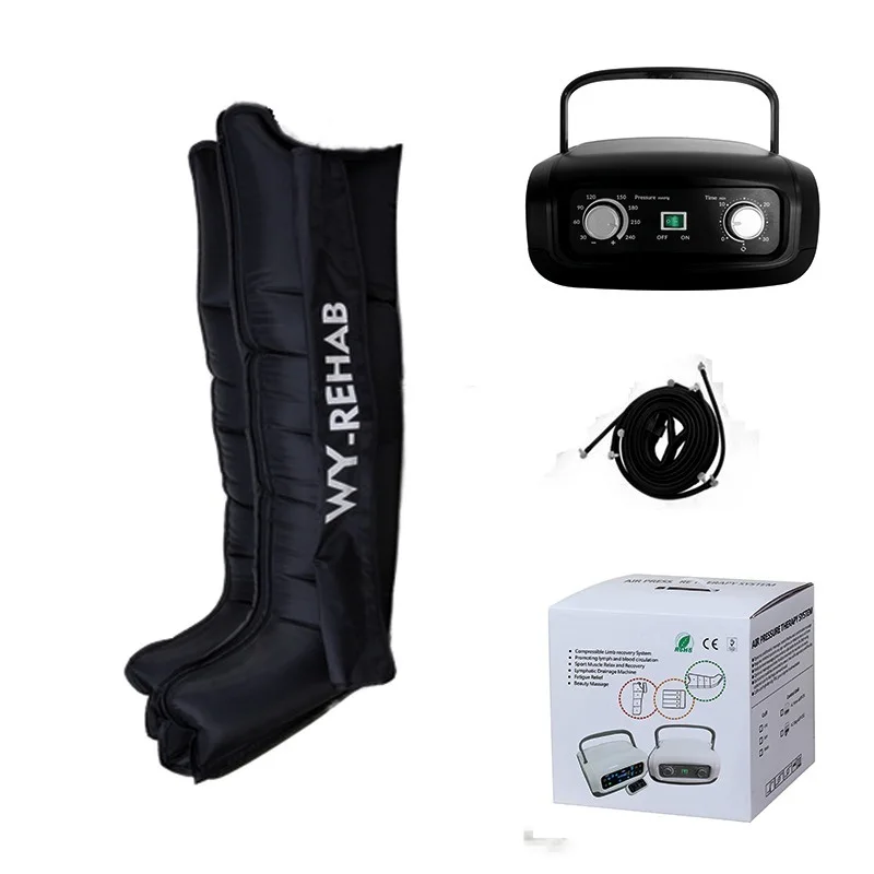 CE ISO approved air compression leg massager for rapid recovery