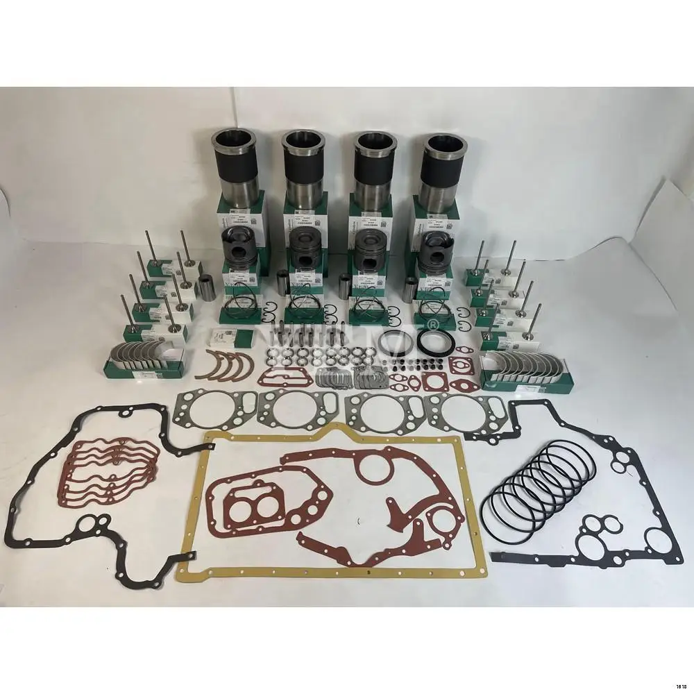 High-Performance Repair Kit With Cylinder Gasket Set Piston Rings Liner Bearing Valves For Liebherr R926