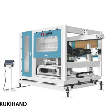 High speed in mold labeling machine for side and cylindrical labeling Side entry in mold labeling 2200 fully automatic