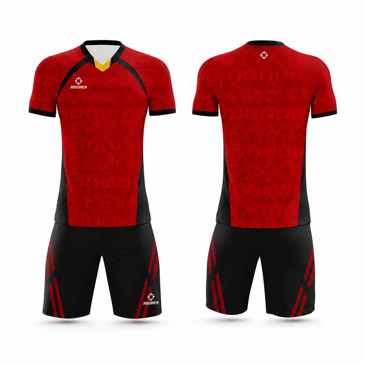 Rigorer Factory Price Breathable Football Jersey Wholesale for Soccer Club School Team Training Match Uniforms