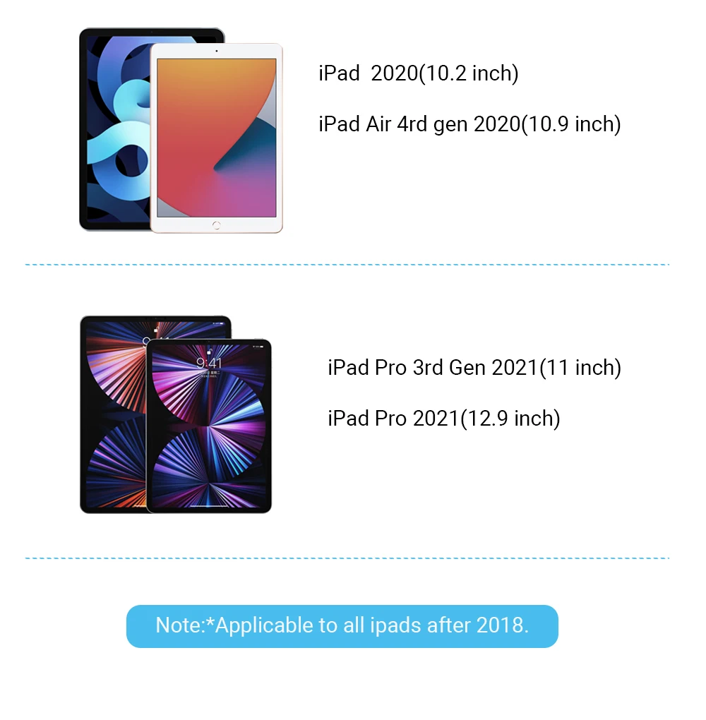 
Новый дизайн смарт-две модели тач стилус S Pen Стилус для iPad Pro 2020 для всех сенсорных экранов планшетов Apple Stylus карандаш 