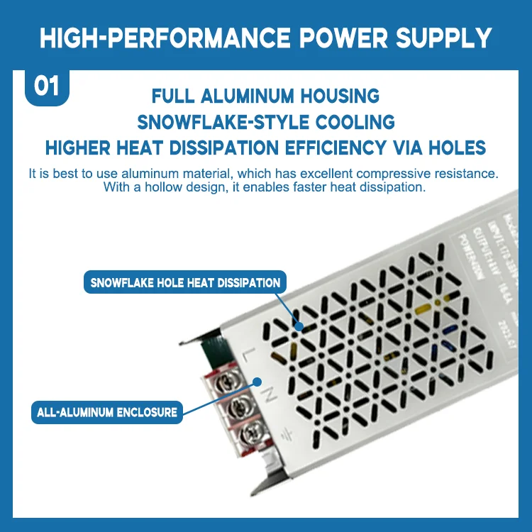 product wholesale output 24v 166a  led lighting driver 24v 400w led  power supply for  colorful led strips-2