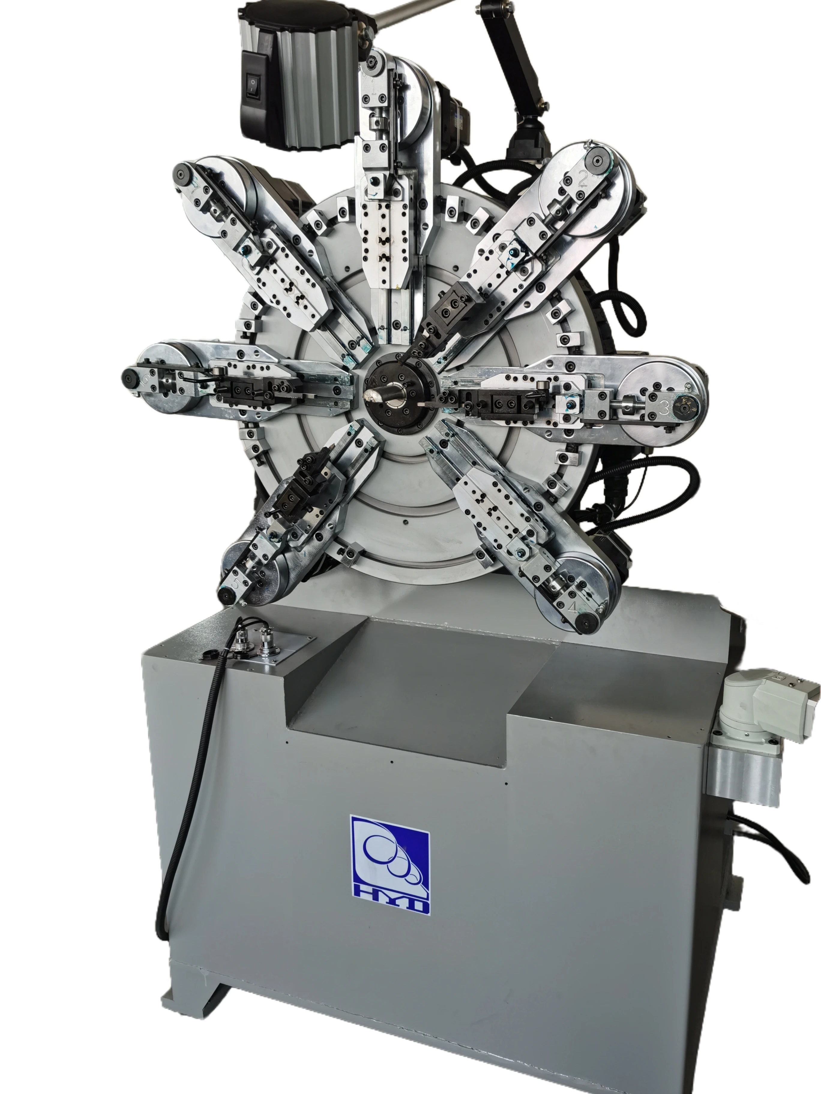 Automatic CNC Spring Machine with 0.3-2.5MM Wire Size 10 Axes Servo Motors and 1 Year Warranty