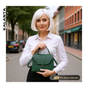 KALANTA Flap Handbags Custom Femm Evening Shoulder Mujer Femmes Minimal Structured Flap Polyester Money