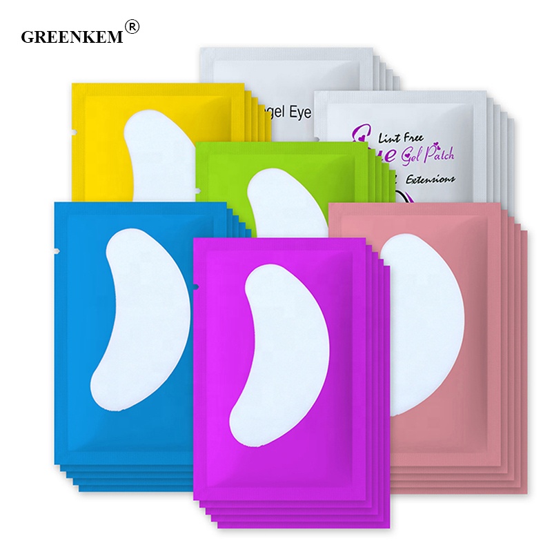 Патчи гелевые под глаза для наращивания ресниц, бумажные стикеры, инструменты для макияжа, подушечки для глаз