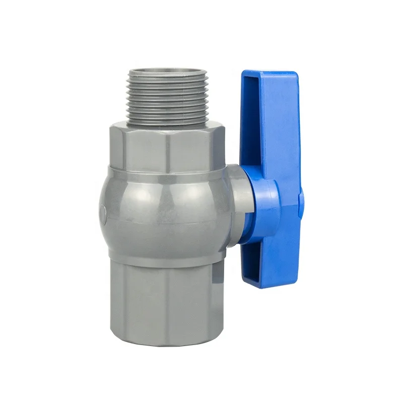 Pvc Pipe Fittings Control Valve For Water Supply 3/4"4" Cheap Pvc Fittings Male Female Thread