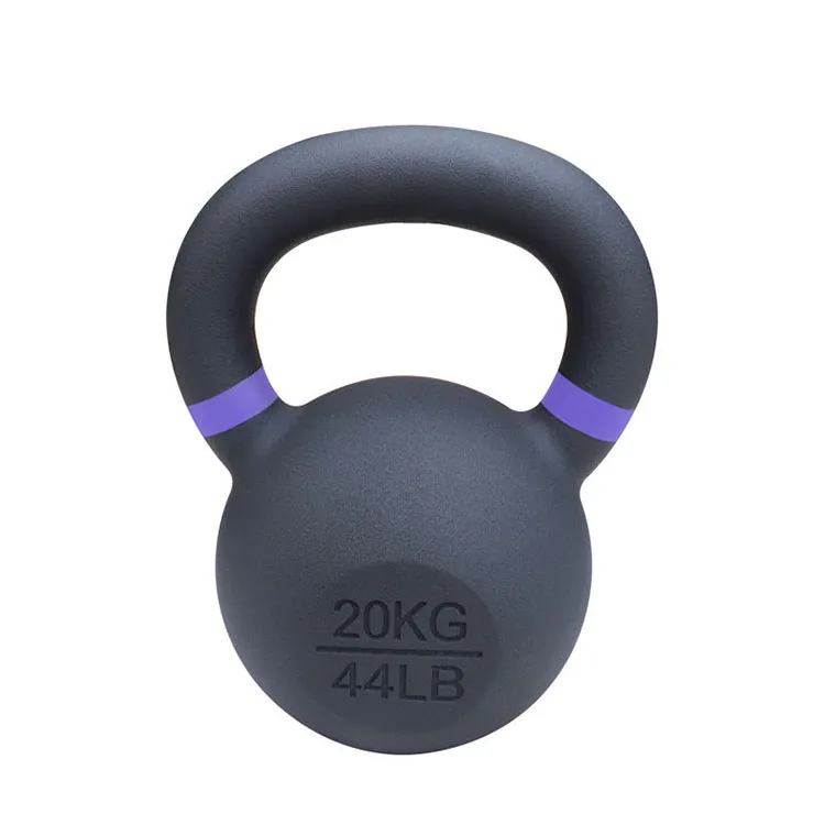 Competitive Miniature Kettlebell Set for Workout Strength Training Black Painted Cast Iron Spray Kettlebell