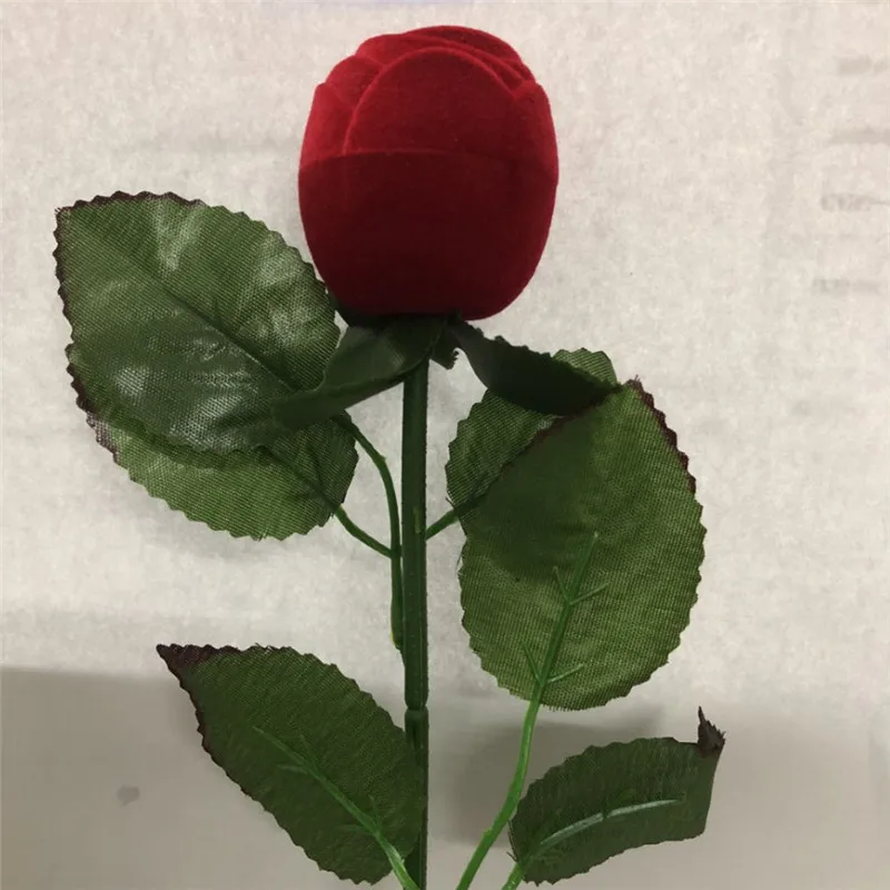 
 Кейсы для ювелирных изделий в форме красной розы, подарочные коробки с дисплеем для ожерелья, серег, кольца, браслетов  