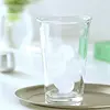 Bicchiere di Vetro Trasparente con Bordo Dritto
