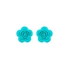 Rose Focal bead Turquoise SA37