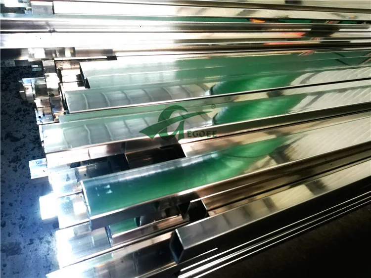 Stainless Steel Outer Threaded Tube A554 Twisted Spiral Inox 304 316