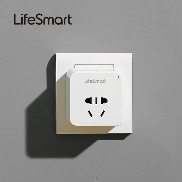 LifeSmart WiFi Intelligent Socket Wireless Smart Plug Compatible with Apple HomeKit, Google, Alexa