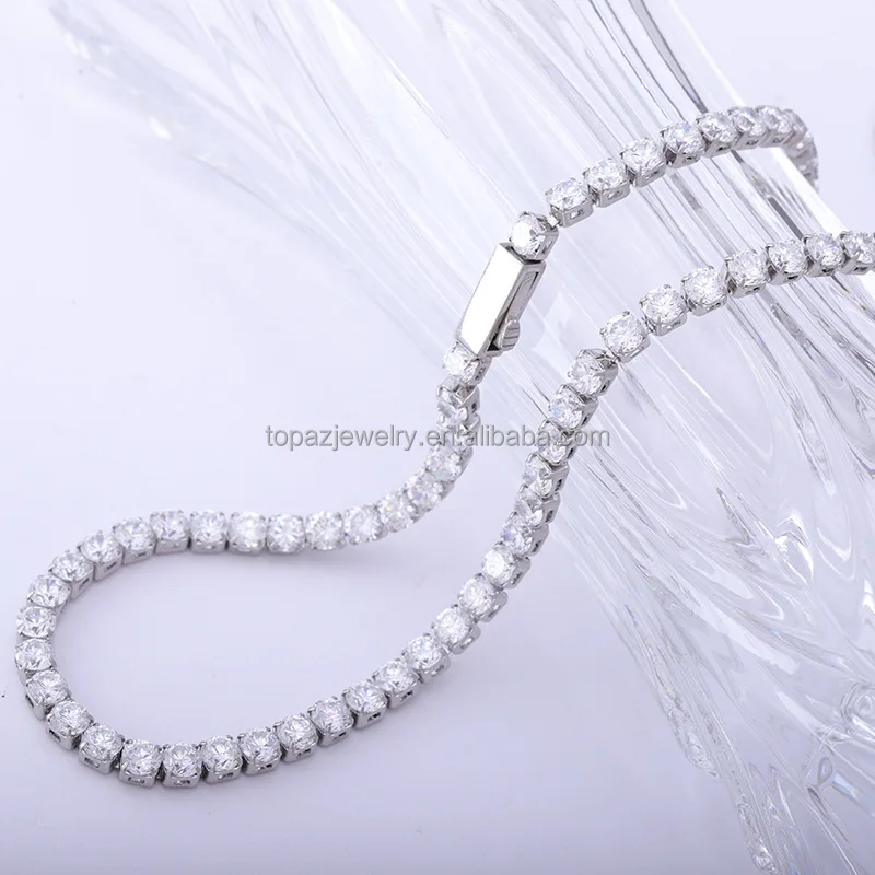 Hiphop Hot Selling Stainless Steel Tennis Chain Unisex Men Women Gift