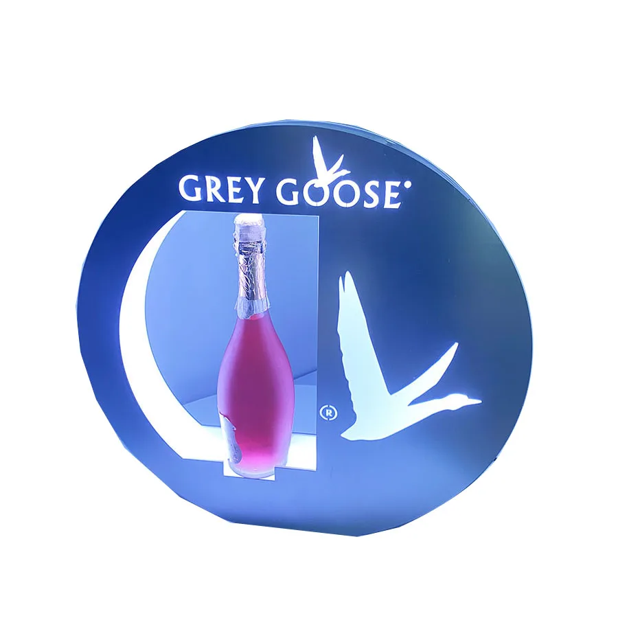 Source GlowDisplay Grey Goose Vodka Light Box LED Brand Logo Sign on  m.