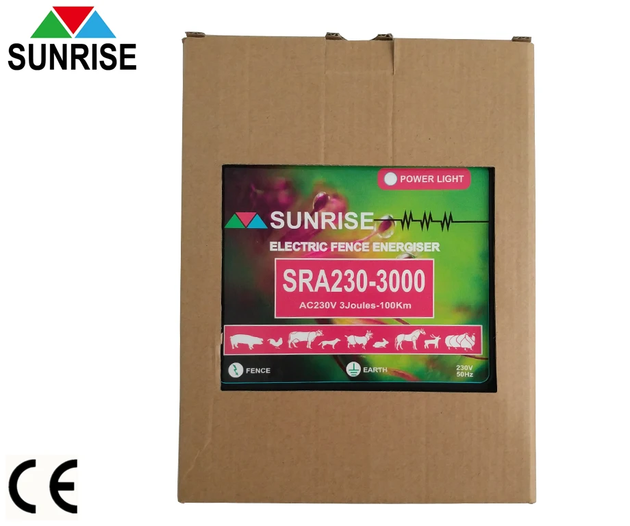 Pv Protection 100 Km Electric Fence Energizer For Big Fence Farm Horse