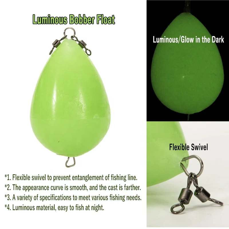 Flotteur De Pêche De Nuit Lumineux Longue Distance, Terminal