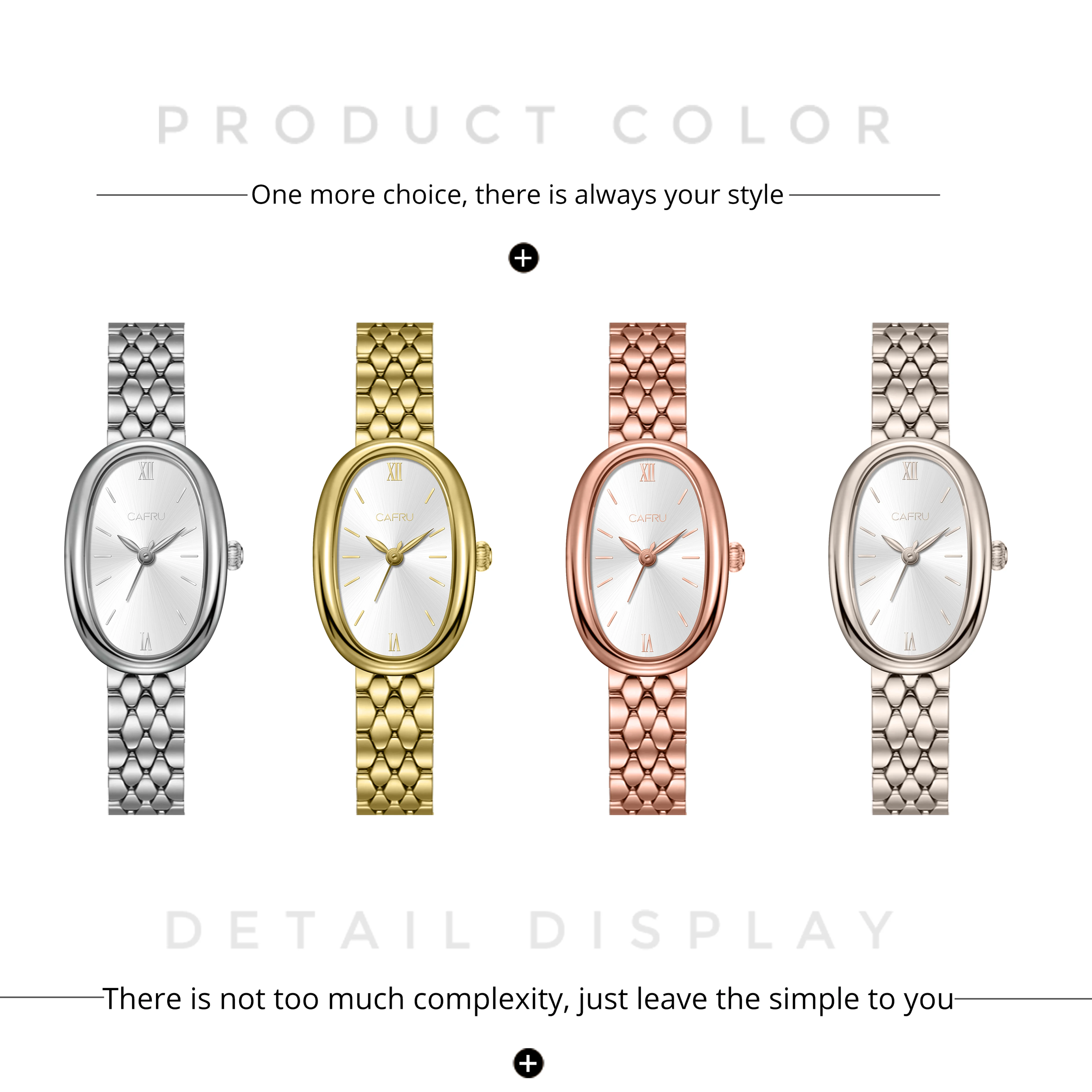 Custom Logo OEM Watch Oval Shape Steel Band Japan Movement Ladies Watches with Bracelets Gold Watch Woman Bracelet Quartz