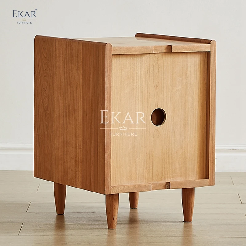 product new design modern furniture cherry wood storage bedside table-64