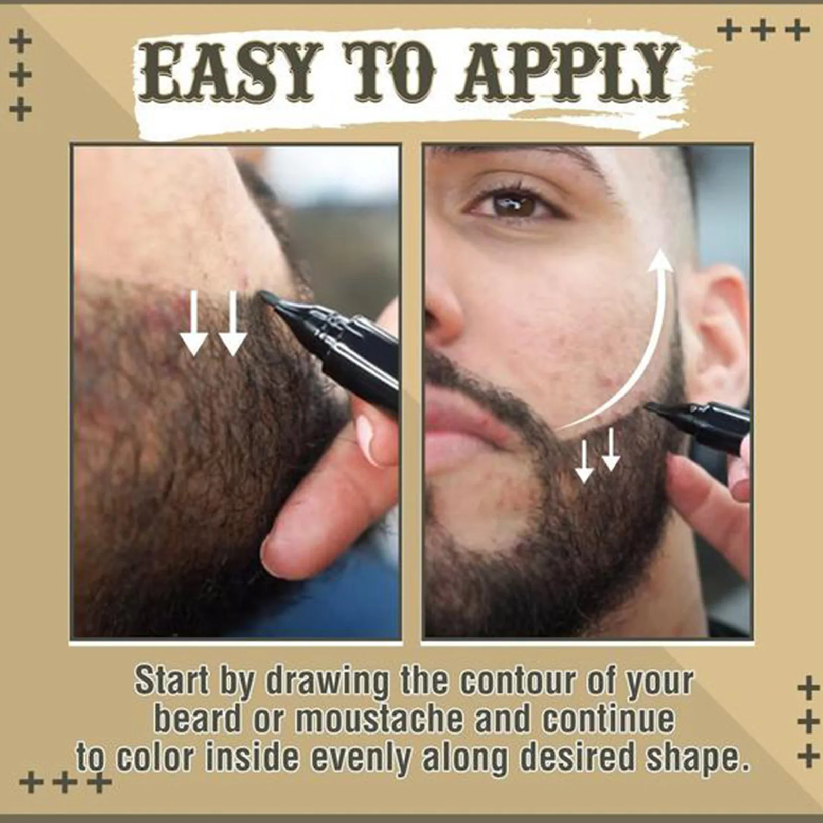 beard pen pencil filler kit men filling for professional private label
