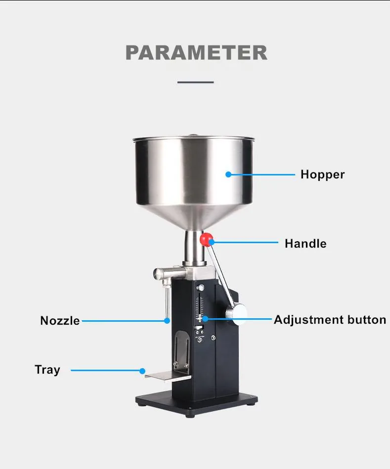 A03 Manual Cream/paste/liquid Filling Machine(550ml) With Scale Buy