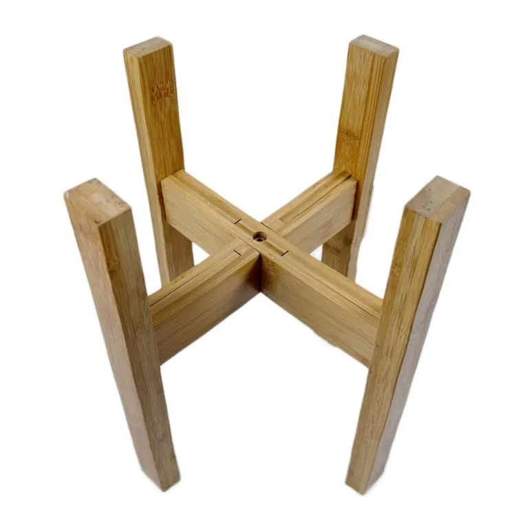 WDF Factory supply plant holders plant stands for indoor plants multiple bamboo flower shelf for home garden. supplier