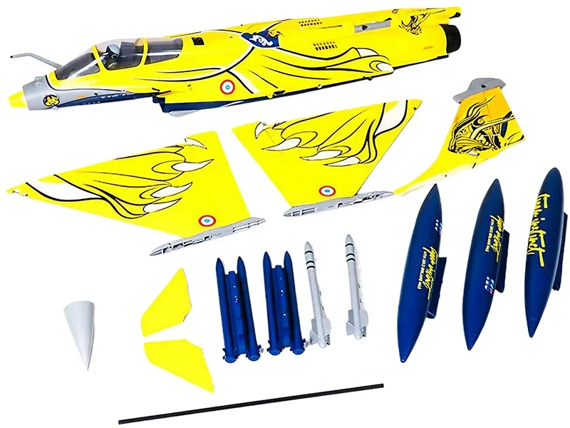 FMS 80mm Rafale EDF PNP Jet RC Airplane Hobby Model Functional Details Quick Connectors Central Control Board