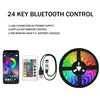 5V, 24 teclas, Bluetooth, recubrimiento adhesivo, 30 LED/m