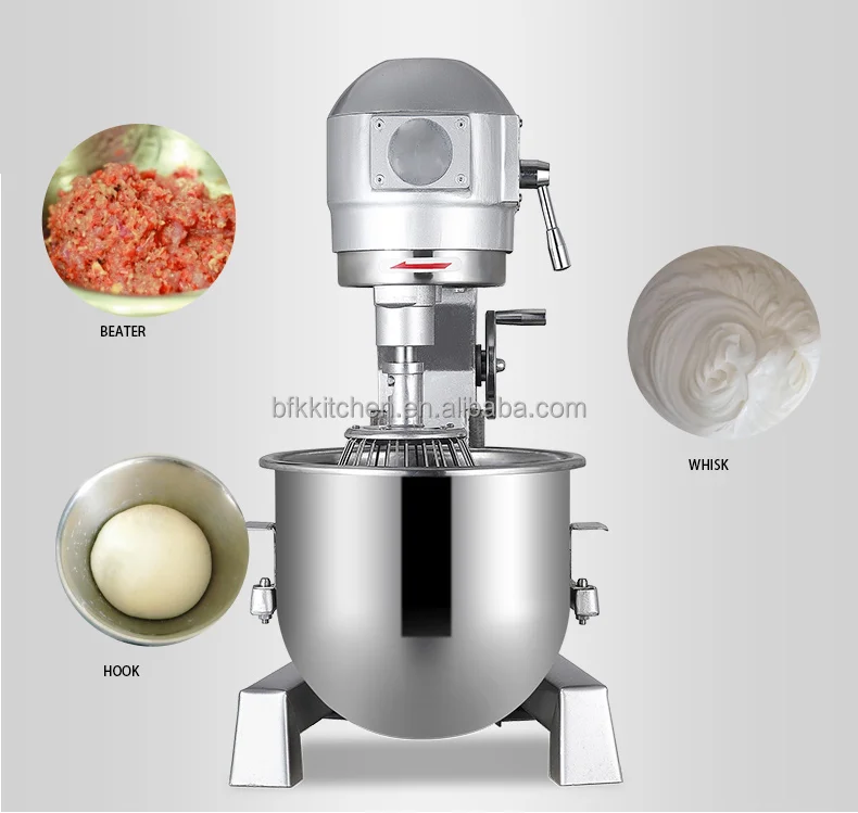 Bestfood B20 Best Sale Stainless Steel Bowl Commercial Cake Mixer Cream
