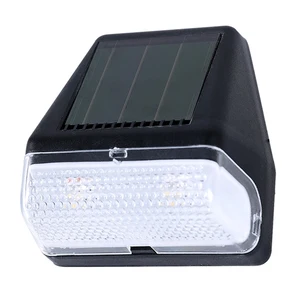 2023 New Upgraded Solar Wall Lighting Fixture Led Waterproof IP65 Modern Minimalist Wall Lamps for Outdoor Garden Light