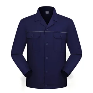 Customized Workwear Set Long Sleeved Labor protection Clothing Factory Workshop Embroidered logo for Men and Women K06