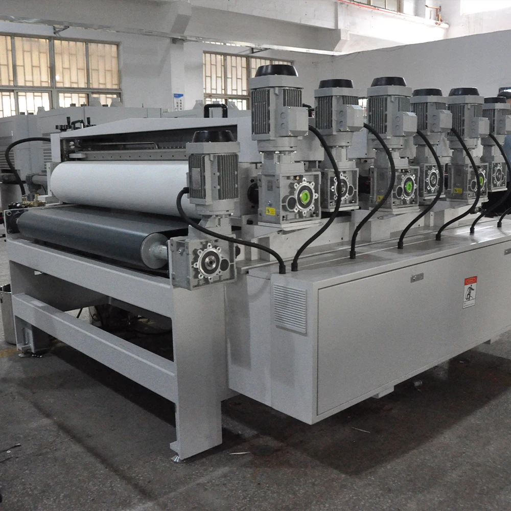 Precision Customized Woodworking Electric Automatic MDF UV Paint Roller Coating Machine