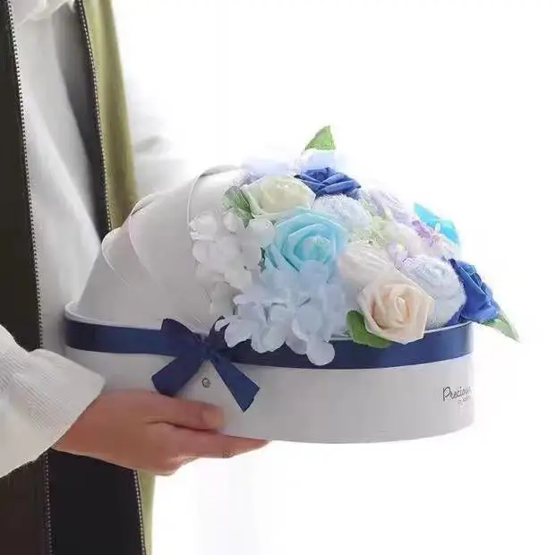 
 Новый дизайн, коробка для цветов, детская коробка в форме люльки для детского дня рождения  