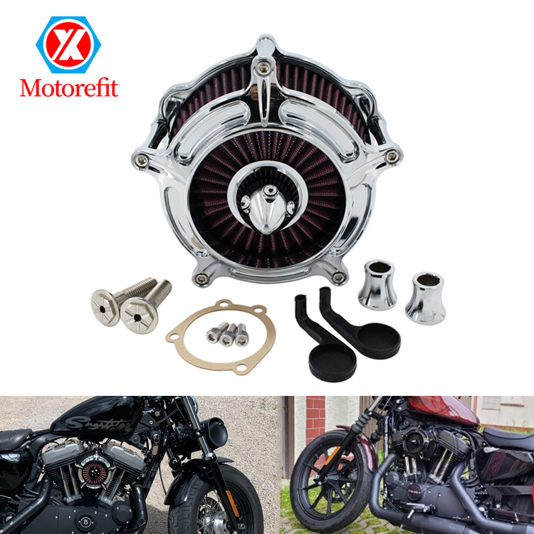 Воздушный фильтр RTS CNC с шипами для Harley touring CVO Street Bob Ultra Electra glide Road King Softail Dyna X48