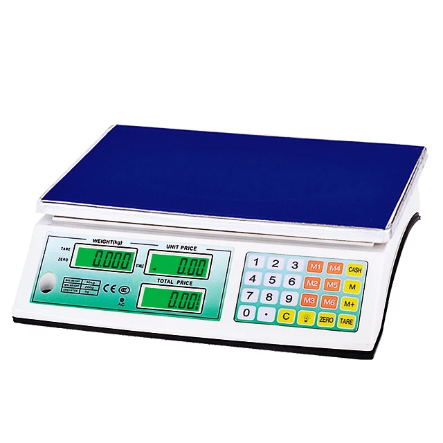 Food Meat Deli Scale Pricing Computing Retail Market ACS-A10-Price  Computing Scale,Compact Counting Scale,Commercial Weighing Scale,Kitchen  Weighing Scale,Bench Weighing Scale,Manufacturer,Factory