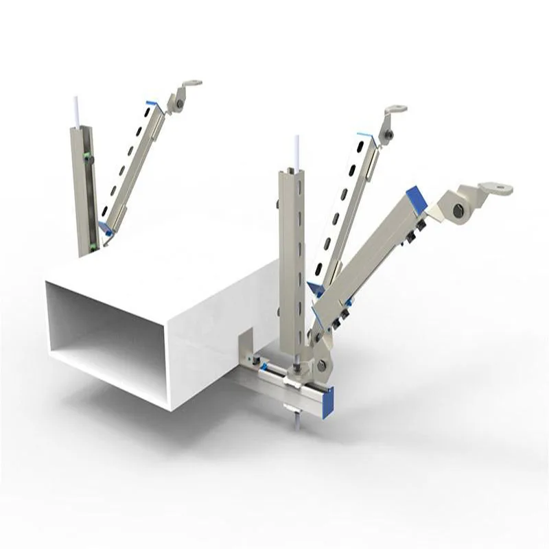 Adjustable Seismic Bracing System for Pipe Hanger Support